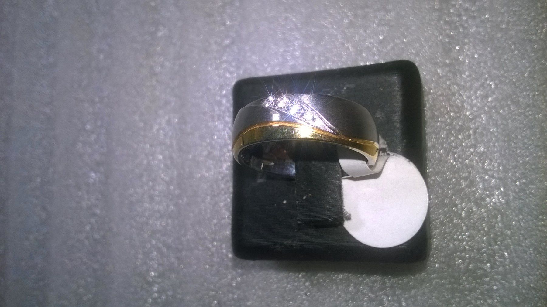 Anelli: RING EDELSTHAL,,,MIT ECHT KRISTALL,,MATTE – Nuovo (secondo la descrizione) da Basel venduto da bijoutrie_4 1