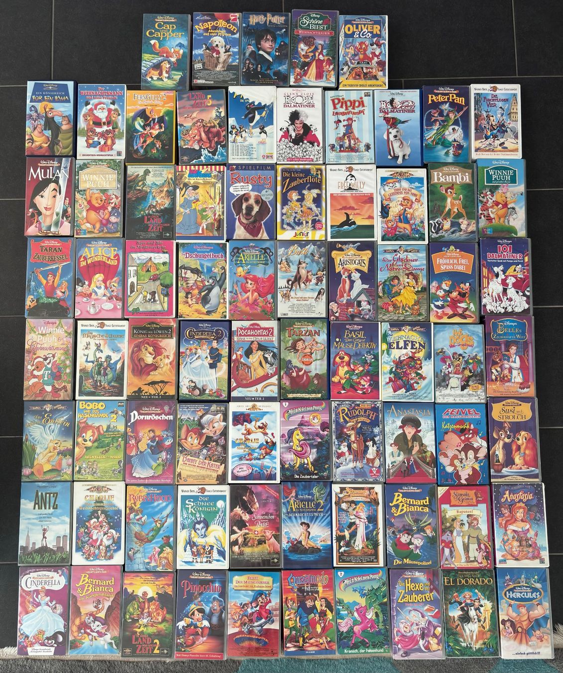 Tutti i DVDs: DVD 89 Stk. & VHS 75 Stk. Sammlung – Usato da Bätterkinden venduto da engel0077 7
