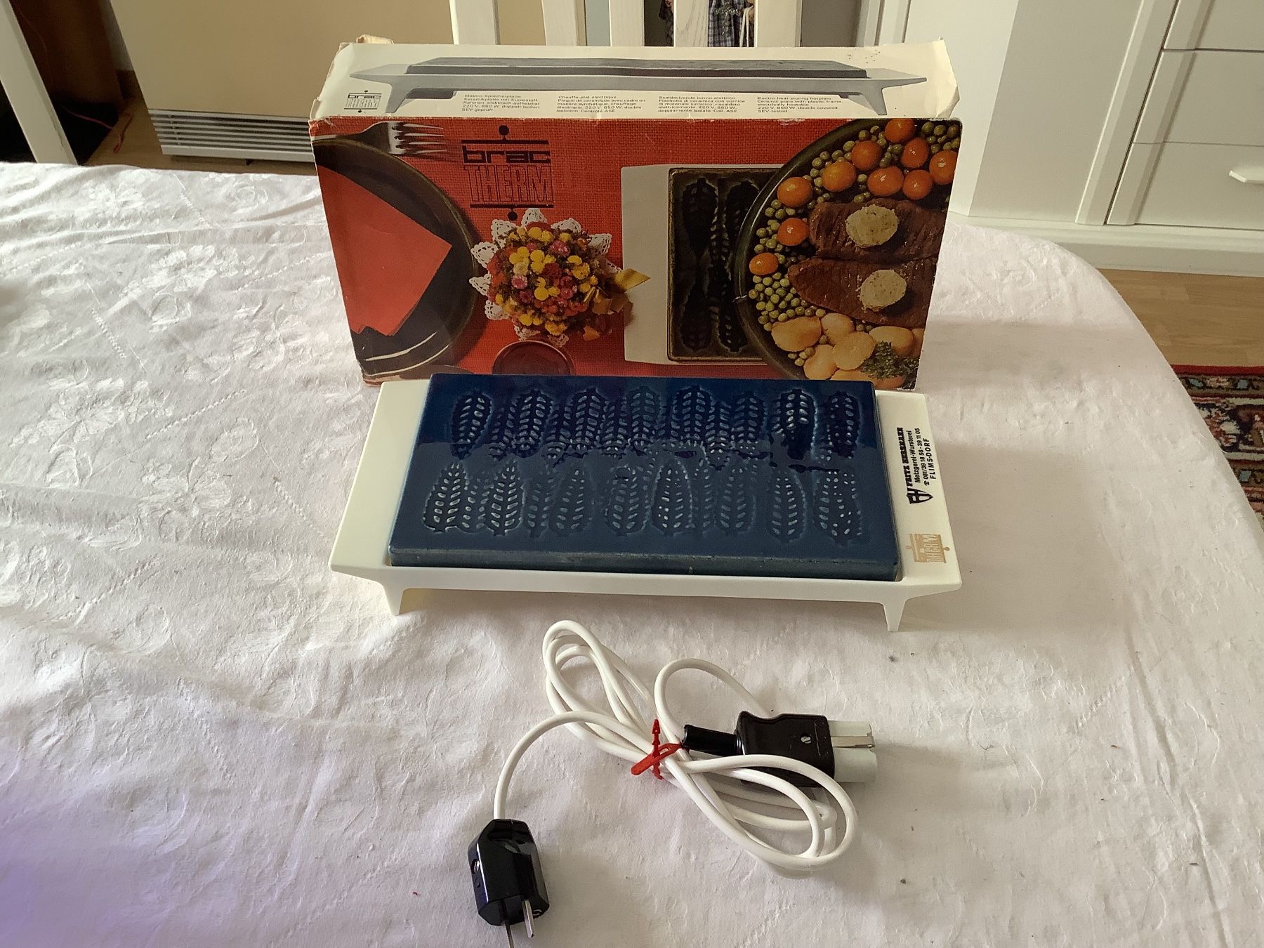 Elettrodomestici da cucina: Vintage Brac Therm Plattenwärmer elektrisch – Nuovo (secondo la descrizione) da Wädenswil venduto da Jsi.Z01