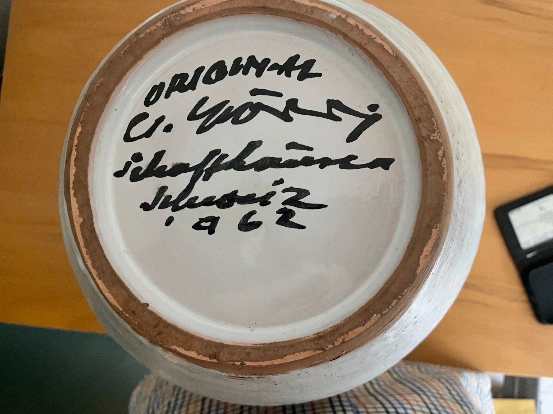 Vasen & Gefässe: VASE VON GUSTAV SPÖRRI – Gebraucht aus Uhwiesen von Uhwiesen 2