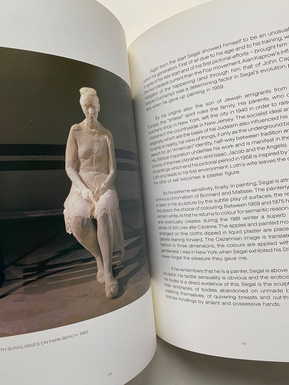 Bücher: George SEGAL.   pollock yves klein morandi – Gebraucht aus Zürich von lesgarcons 1