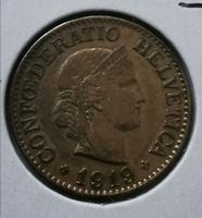 10 Rappen 1919 Messing
