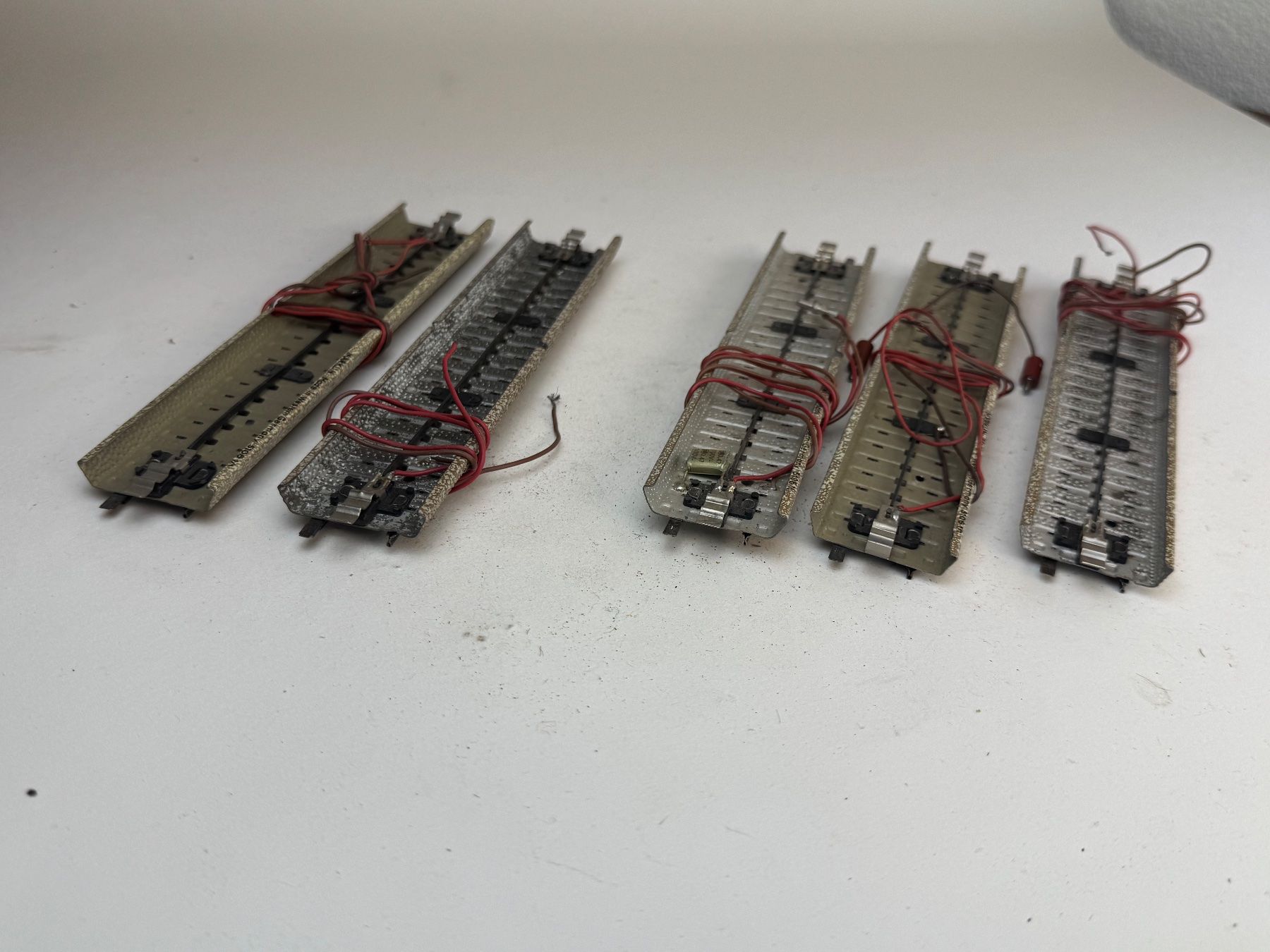 Märklin Modellini di ferrovie: VE1- Märklin  Anschlussschienen gerade – Usato da Elm venduto da Wikmtz 1