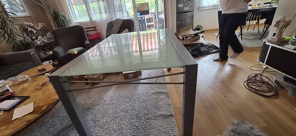 Tavoli: Glas Esstisch ausziehbar – Usato da Neuhausen am Rheinfall venduto da gor_dcj6 1