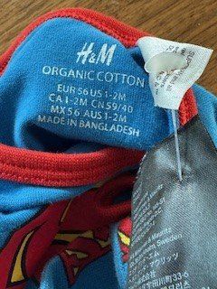 H&M Pigiami: +  Superman  OuTfiT  + – Usato da Winkel venduto da zeho 3