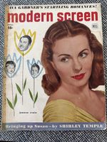 Vintage Magazin Modern Screen April 1950 Filmzeitschrift