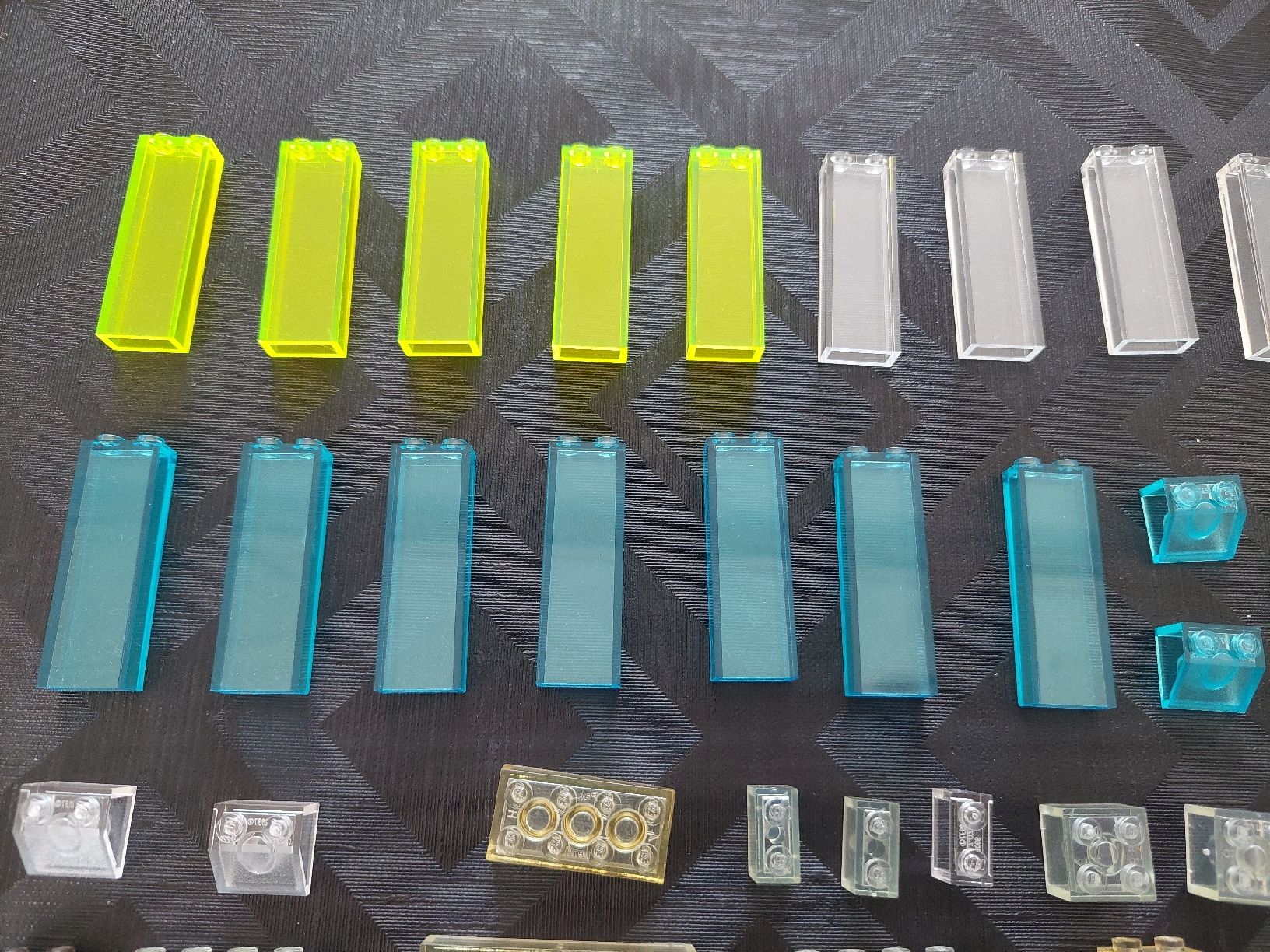 Lego Giocattoli: Transparente  Legosteine,  Neongelb, hellblau, klar – Usato da Zetzwil venduto da sti_x9xf 1