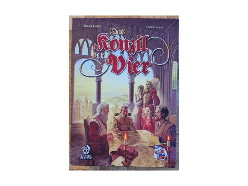 Spiele: Brettspiel "Das Konzil der Vier" – Gebraucht aus Zürich von Desmond01