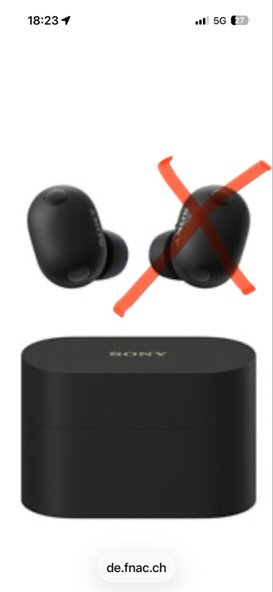 Sony Cuffie: Sony WF-1000xm6 ohne rechter Höhrer – Nuovo (secondo la descrizione) da Dübendorf venduto da mulasuva01 5