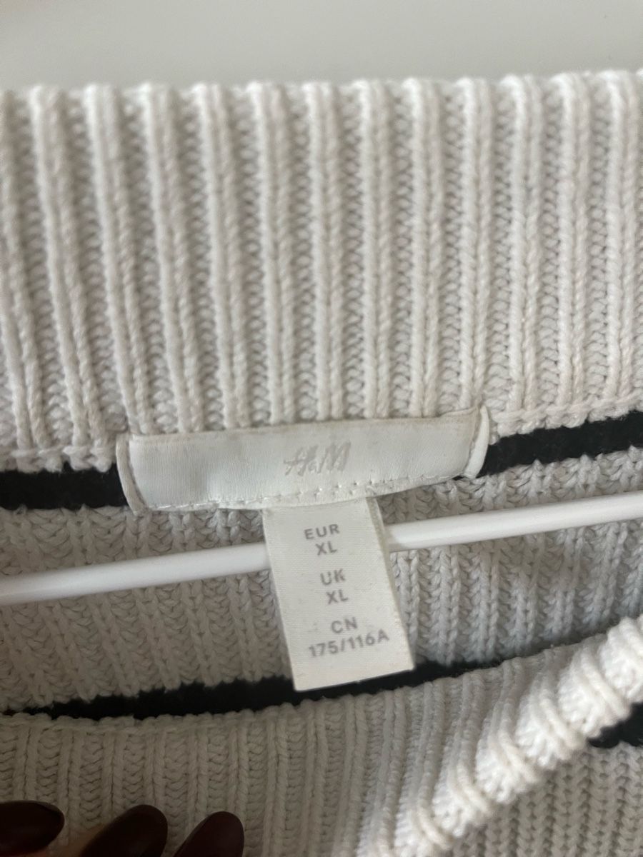 H&M Pullover & Sweatshirts: H&M Strickpullover, XL, gestreift, guter Zustand – Gebraucht aus Zürich von ljuki 1