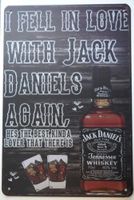 Whiskey Blechschild 20 x 30 cm. Kostenfreie Zustellung!