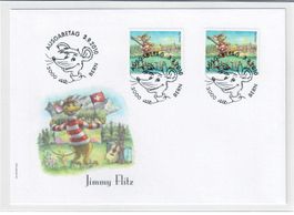 2010 Sondermarke Jimmy Flitz Combo FDC