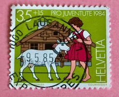 Nr.J 290 GESTEMPELT 1984 Lausanne   