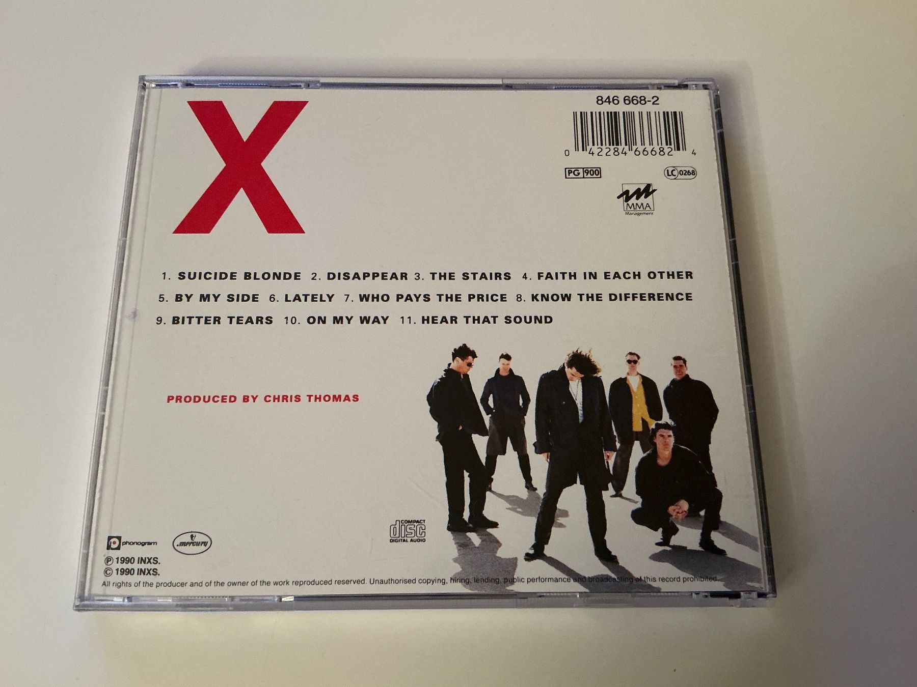CD: INXS / X / 1990 – Usato da Dübendorf venduto da Troll_88 1
