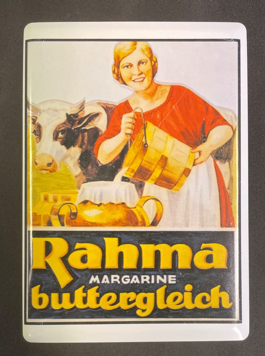 Insegne: Blechschild Rama Margarine – Usato da Baar venduto da bricksandmore