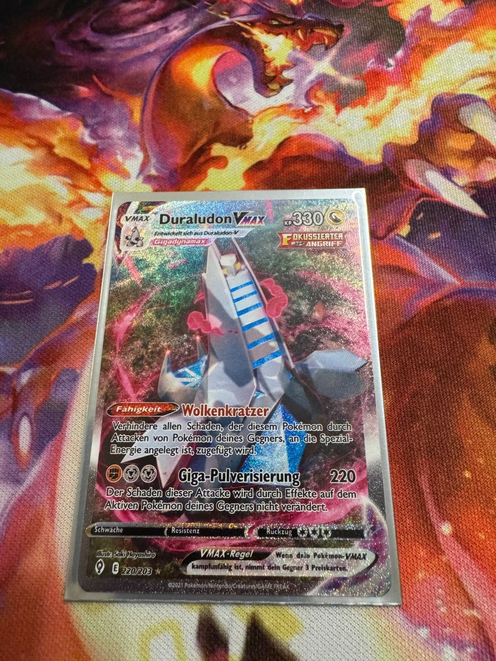 Pokémon Sammelbilder & Trading cards: Duraludon VMAX (EVS 220) / -DE / Drachenwandel – Neu (gemäss Beschreibung) aus Bülach von CherryBlu