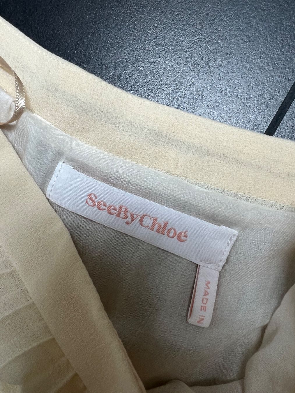 Chloé Röcke: See by Chloé Chiffonrock / Plisseerock 34 – Gebraucht aus Wabern von La-Vitrine 5