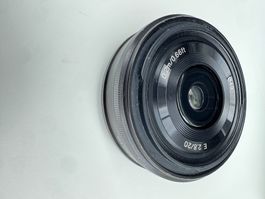 Sony 20mm f2.8 pancake lens