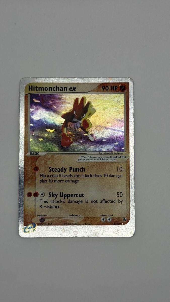 Pokémon Carte collezionabili: Hitmonchan Ex holo 98/109 Ex Ruby & Sapphire – Usato da Belprahon venduto da Rob_ain