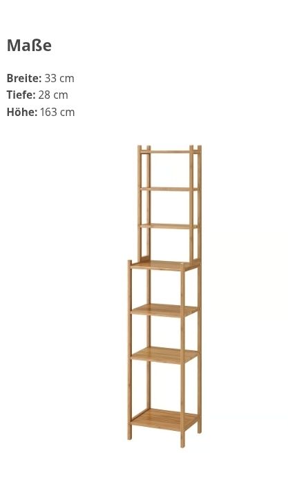 Ikea Étagères: schmales Badregal Bambus  – D'occasion à Bern par BoogiewoogieX 3