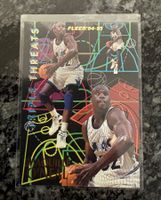 NBA Shaquille O Neal Fleer Tripple Thrests Card