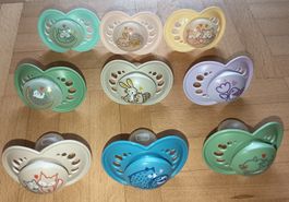 9 MAM Original Nuggi 16+ (davon 4 Night) Silikon NEUWERTIG