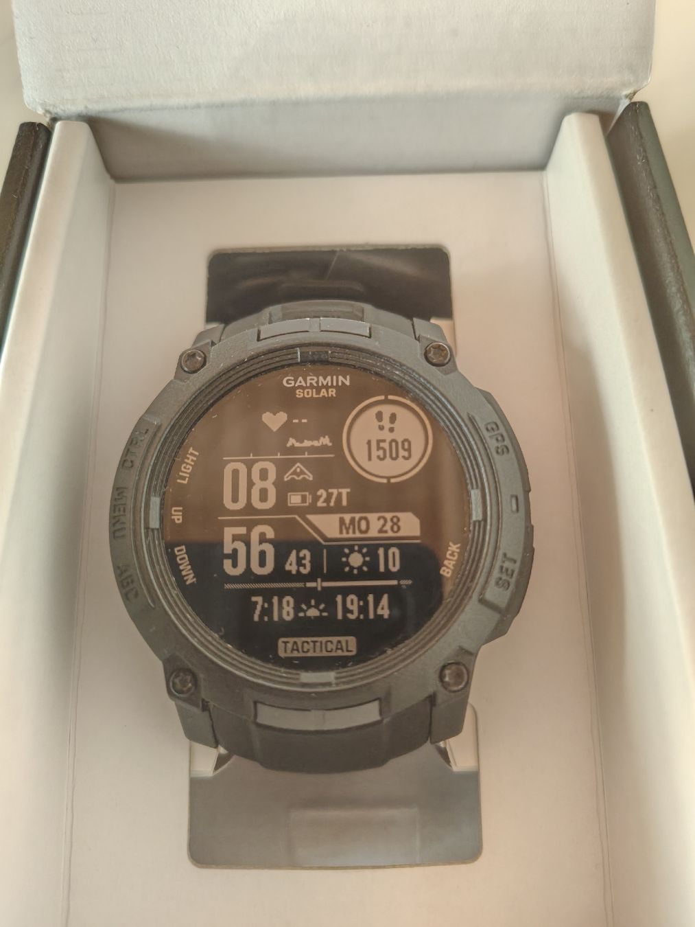 Garmin Smartwatch: Garmin Instinct 3 Solar Tactical – Gebraucht aus Rorbas von ninuzzu