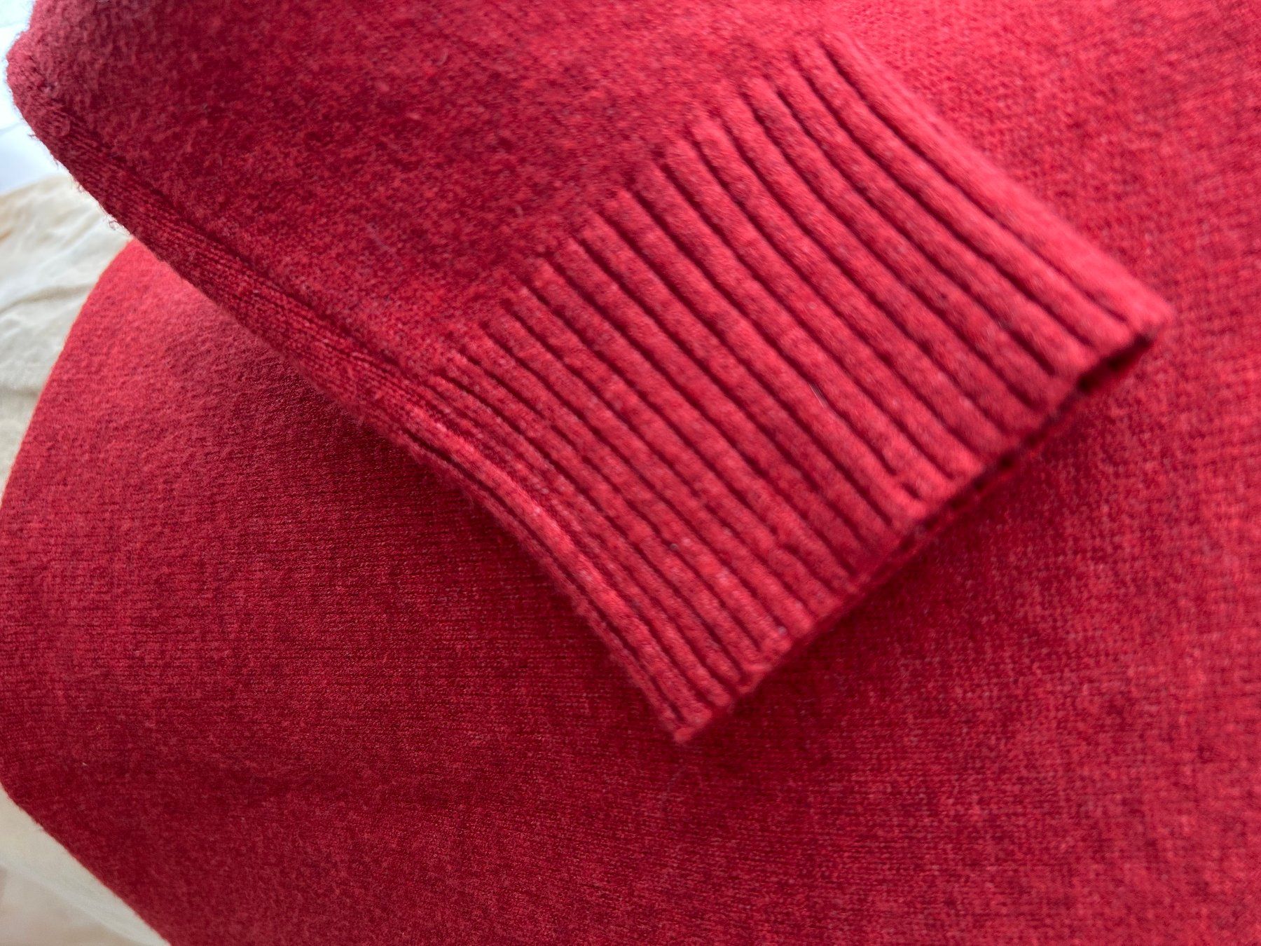 Please Jeans Maglioni & Felpe: PLEASE orange-roter Pulli, Pullover, Baumwolle, M 38, Damen – Usato da Zürich venduto da DepotCharity 4