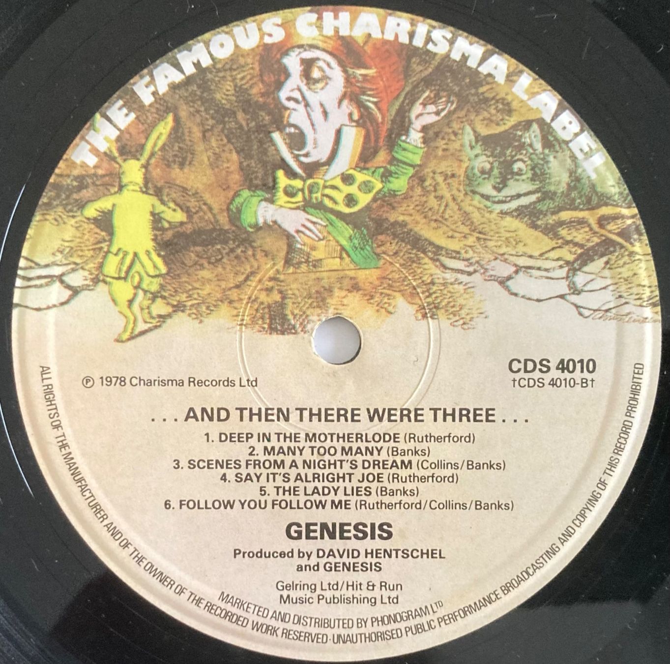 Dischi in vinile: GENESIS - ...AND THEN THERE WERE THREE..... – Usato da Poliez-Pittet venduto da Newtown-Records 2