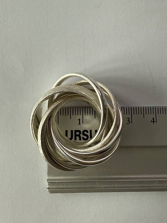 Anelli: Silberring 8-fach  – Usato da Amsoldingen venduto da TomBooker 2