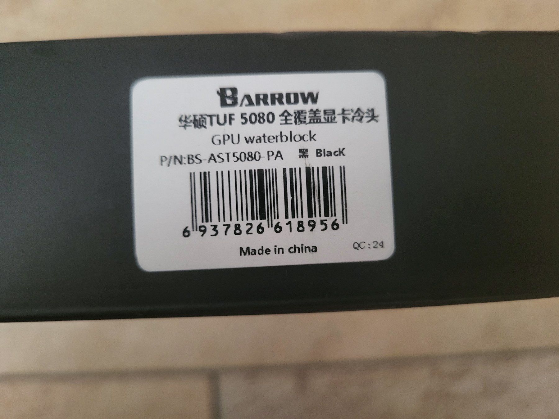 Componenti elettronici: Barrow GPU Waterblock for ASUS ROG TUF RTX 5080/70Ti – Nuovo e nell'imballaggio originale da Buchs SG venduto da cap_qnl6 2
