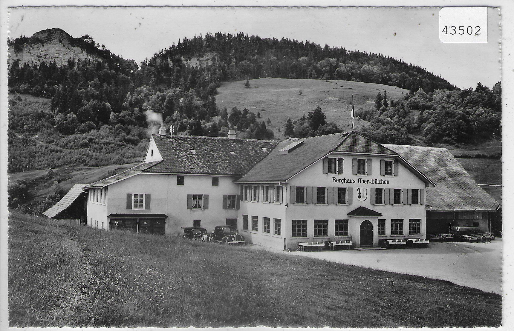 Cartoline postali: Berghaus Ober-Bölchen – Usato da Ettingen venduto da Kartenplanet