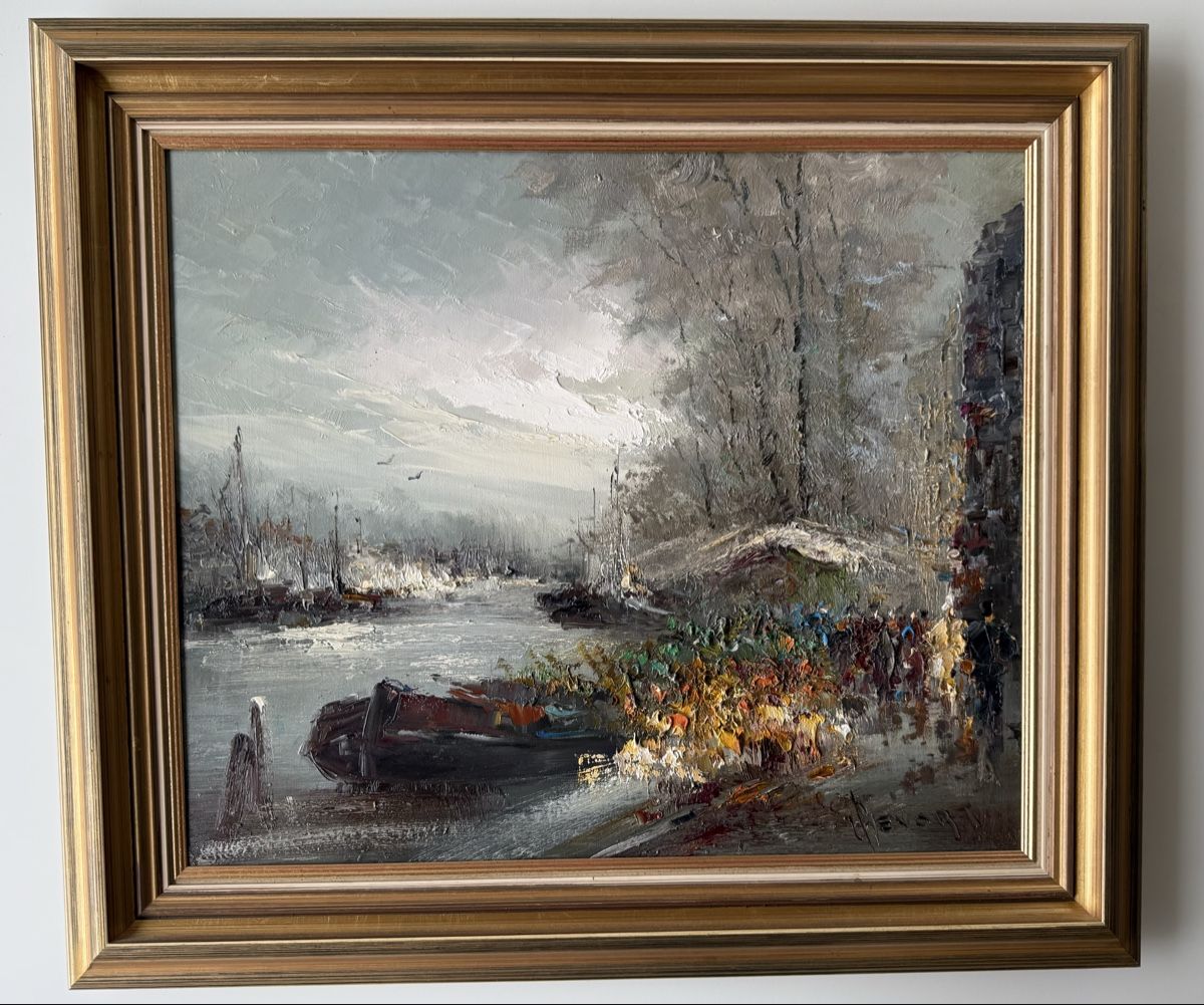 Dipinti: Jan Bevort maritimes Ölgemälde – Usato da Schaffhausen venduto da Agostina105