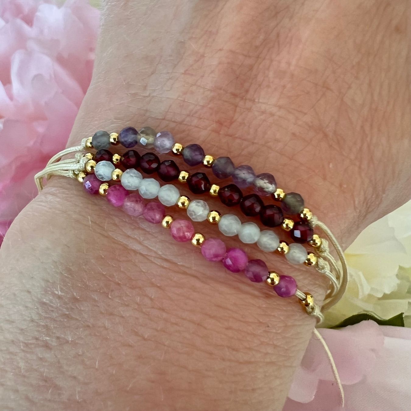 Bracciali & Braccialetti: Bracelet mois de naissance - Améthyste pour février – Nuovo e nell'imballaggio originale da Pully venduto da sunaddict 4