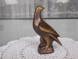 Alte BAG TURGI Bronze Skulptur Figur Raubvogel*Mäusebussard*