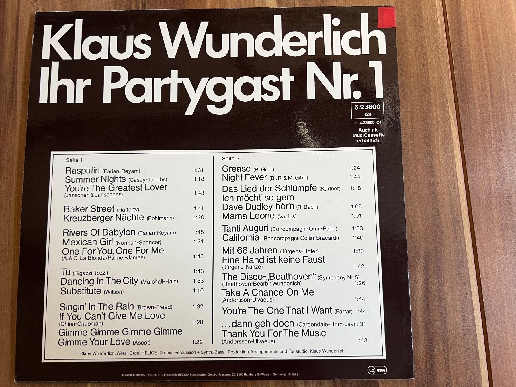Dischi in vinile: 4x LP SCHALLPLATTEN Klaus Wunderlich Hammond – Usato da chiasso venduto da Wulli 3
