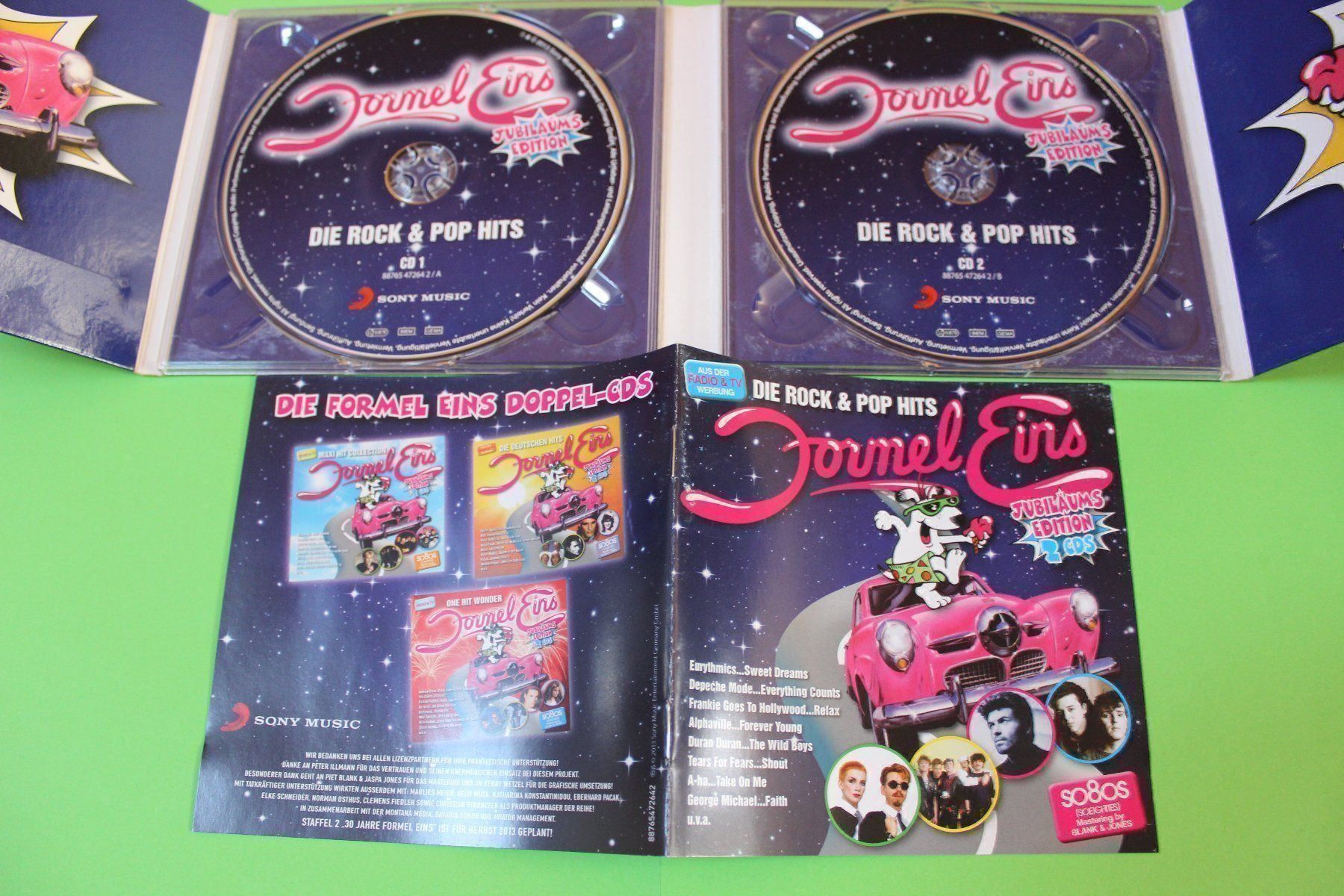CDs: FORMEL EINS: so 80s 2CDs 2013 vergriffen mit Milli Vanilli – Defekt aus Tübach von JamesStone