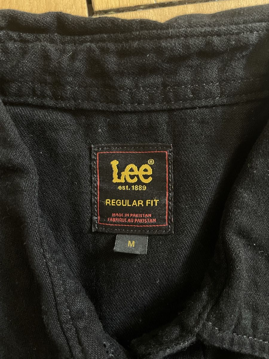 Lee Camicie: Lee Western Hemd Schwarz - M – Usato da Zürich venduto da Rollladen 2