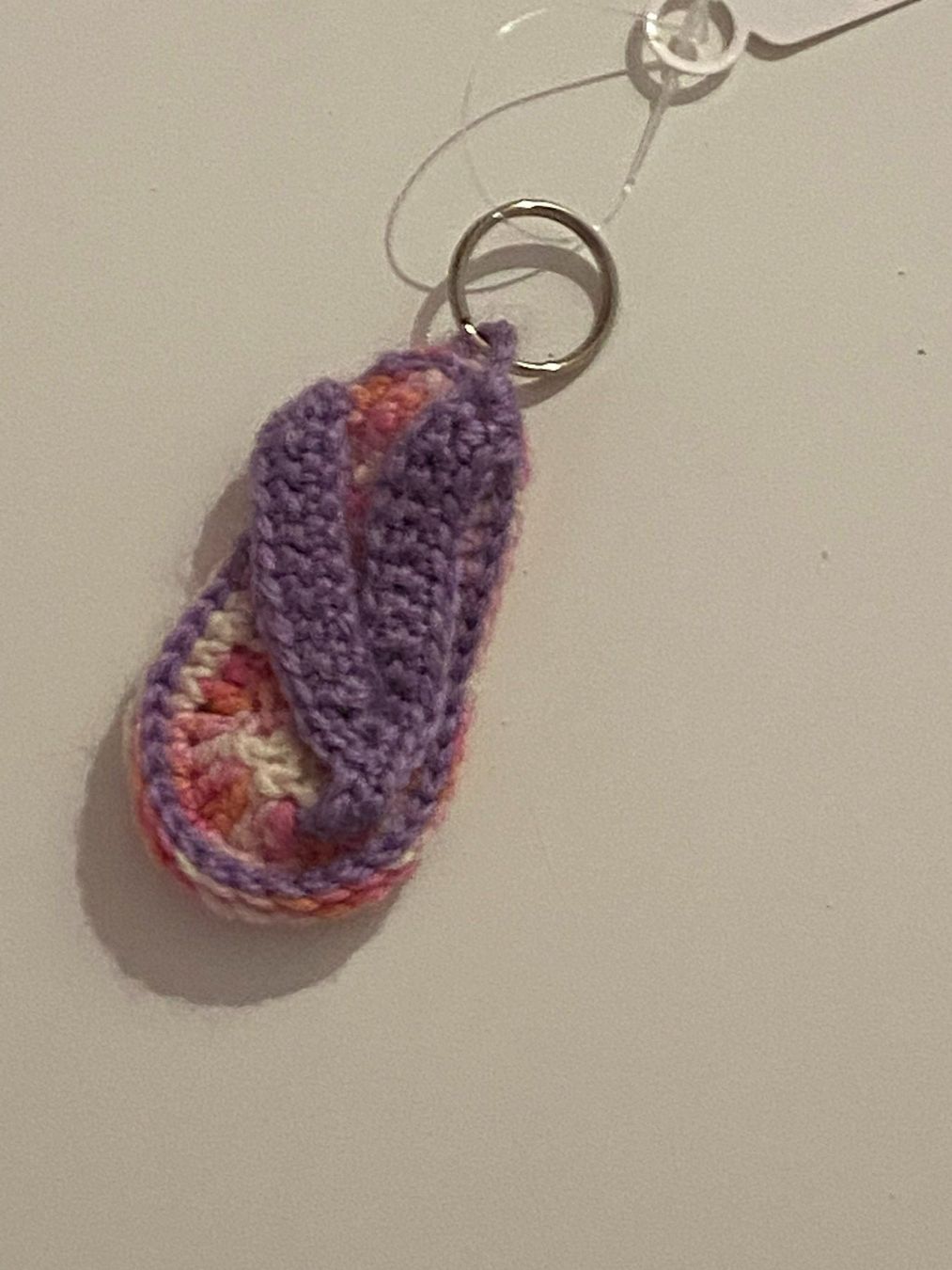 Portachiavi: SCHLÜSSELANHÄNGER MINI FLIPFLOP – Nuovo e nell'imballaggio originale da Meienried venduto da ManuelaBoutique