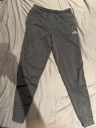 Erima Trainingshose Jogginghose Herren schwarz Gr. M