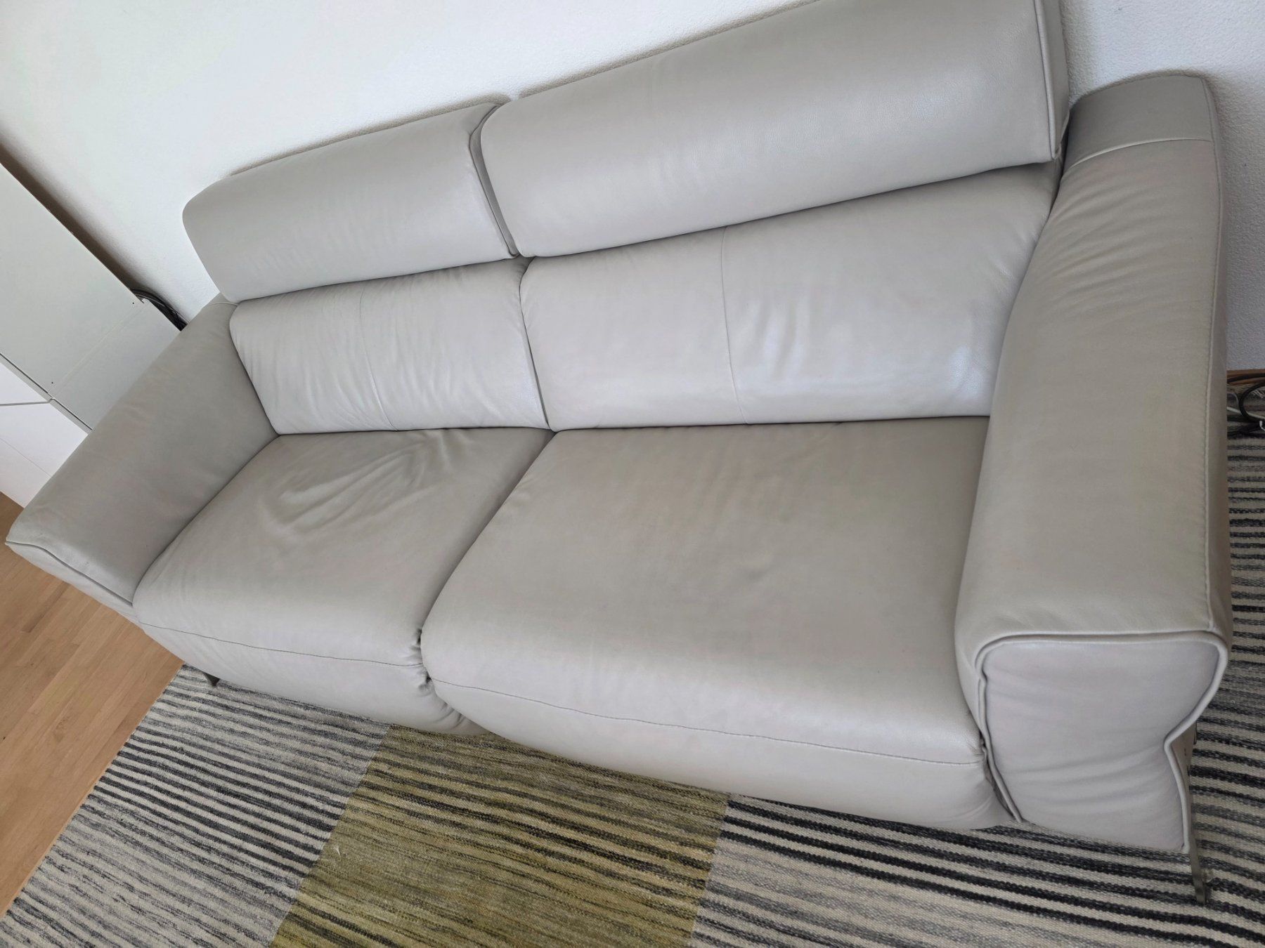 Natuzzi Divani: Natuzzi Ledersofa elektrisch verstellbar – Usato da Steinhausen venduto da Guelosch 3