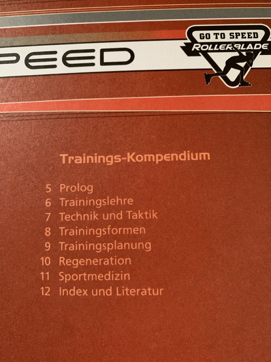Bücher: Lehrmittel Inline Skating - Rollerblade - Go to Speed – Gebraucht aus Winterthur von andi.kaiser 1