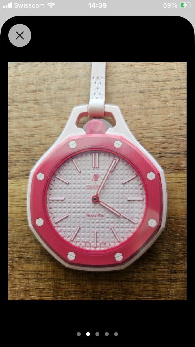 Swatch Uhren: Royal Pop Swatch Otto Rosso  – Neu und originalverpackt aus Bern von tar_hm7j 1