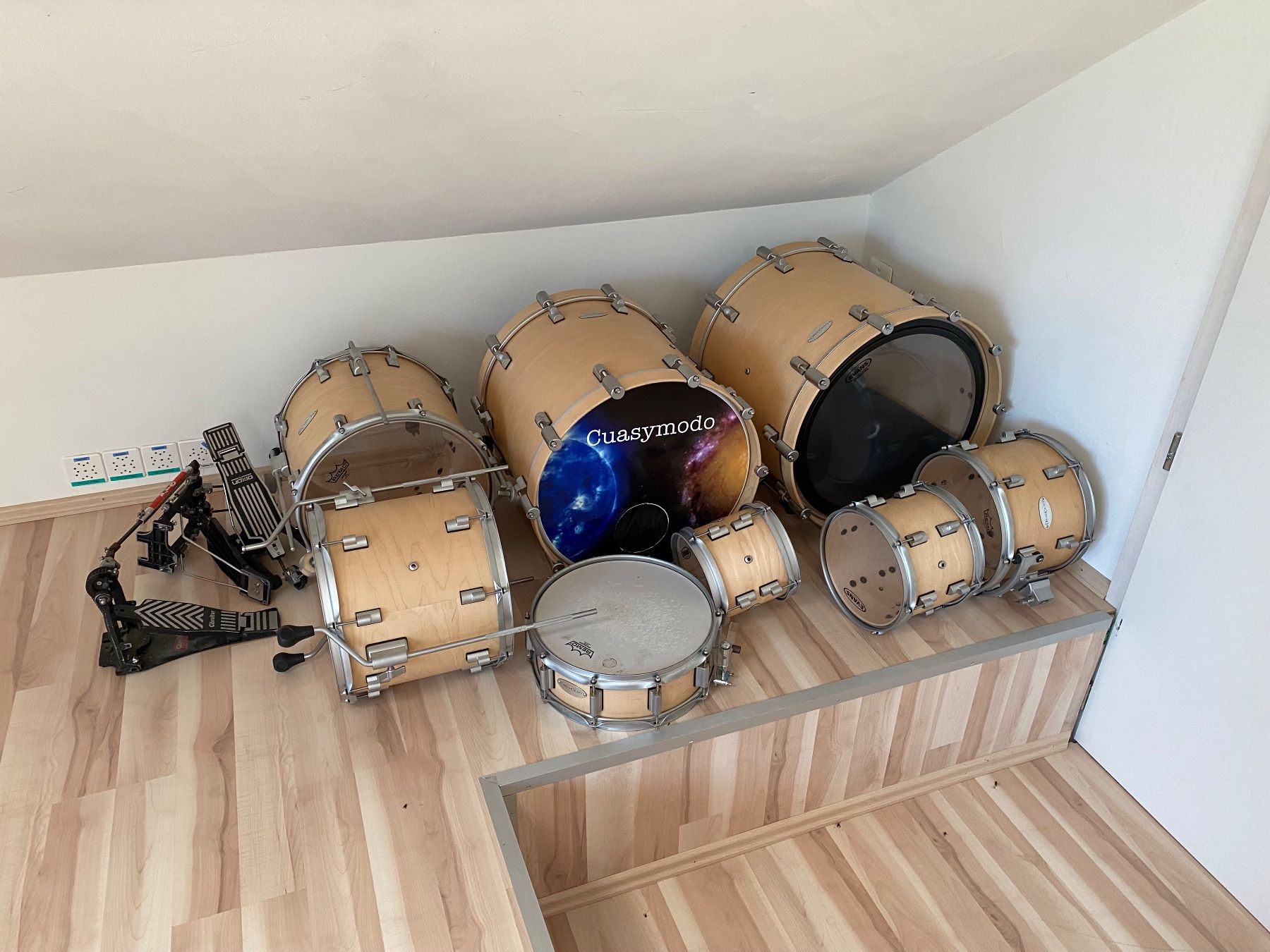 Musikinstrumente: Drum Craft (Cuasymodo Setup) komplett – Gebraucht aus Kollbrunn von Roman2995 8