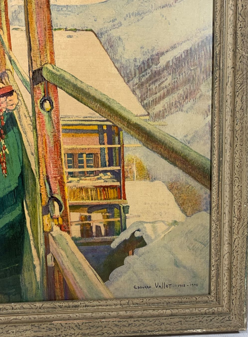 Grafiken & Lithographien: Edouard Vallet  (1876-1929) Lithographie – Gebraucht aus Root von  3