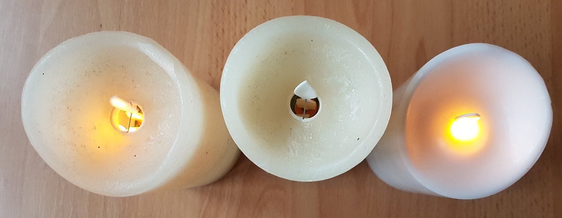 Bougies: 3 LED KERZEN – D'occasion à Sax par prinzenrollen 5