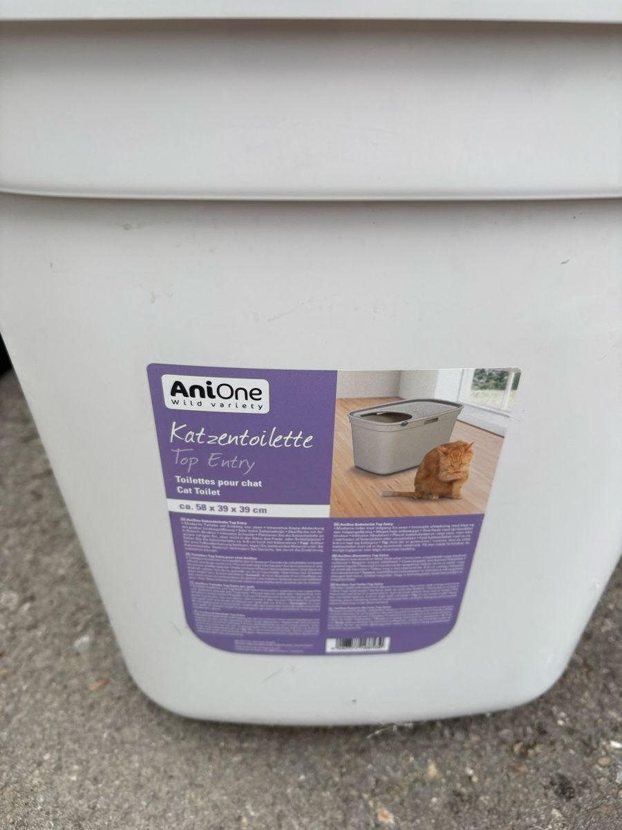 Tiragraffi: AniOne Katzentoilette Top-Entry – Usato da Oppligen venduto da chicca25 3