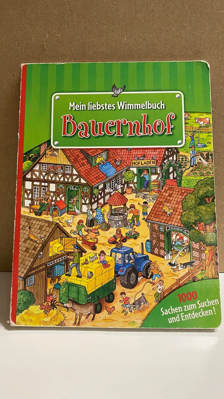Libri: Wimmelbuch - Bauernhof – Usato da Dussnang venduto da trooper479