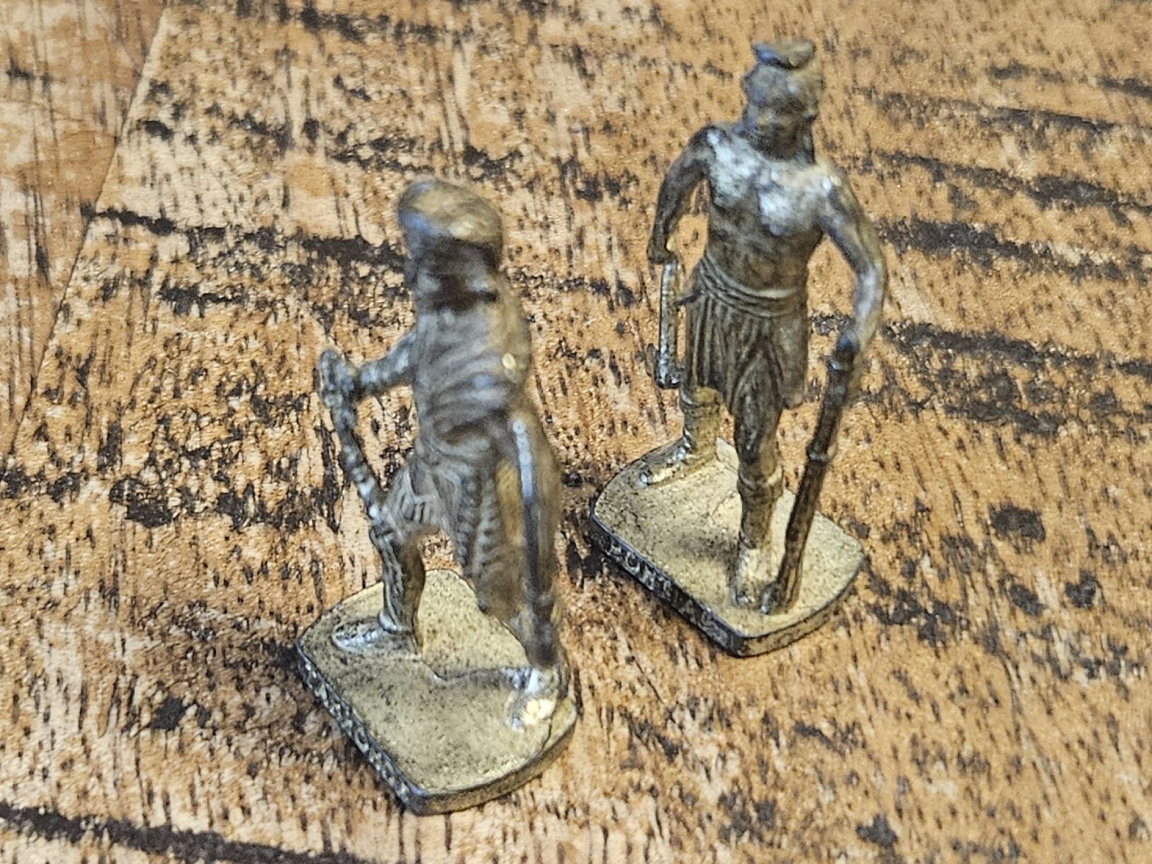 Figuren: lot de 2 figurines en métal. – Gebraucht aus Confignon von Ecrofigs 2