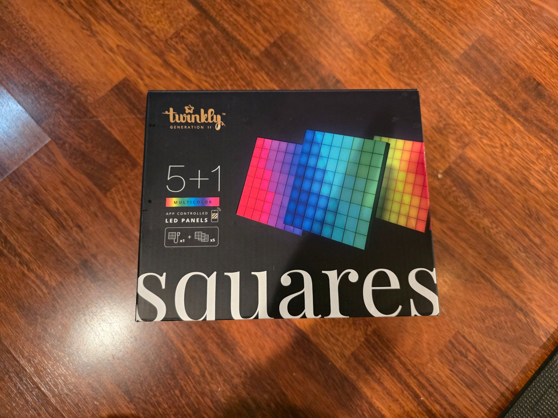 Lampade: Twinkly Squares Set (6 Panels) LED – Usato da St. Gallenkappel venduto da KetoViking 3